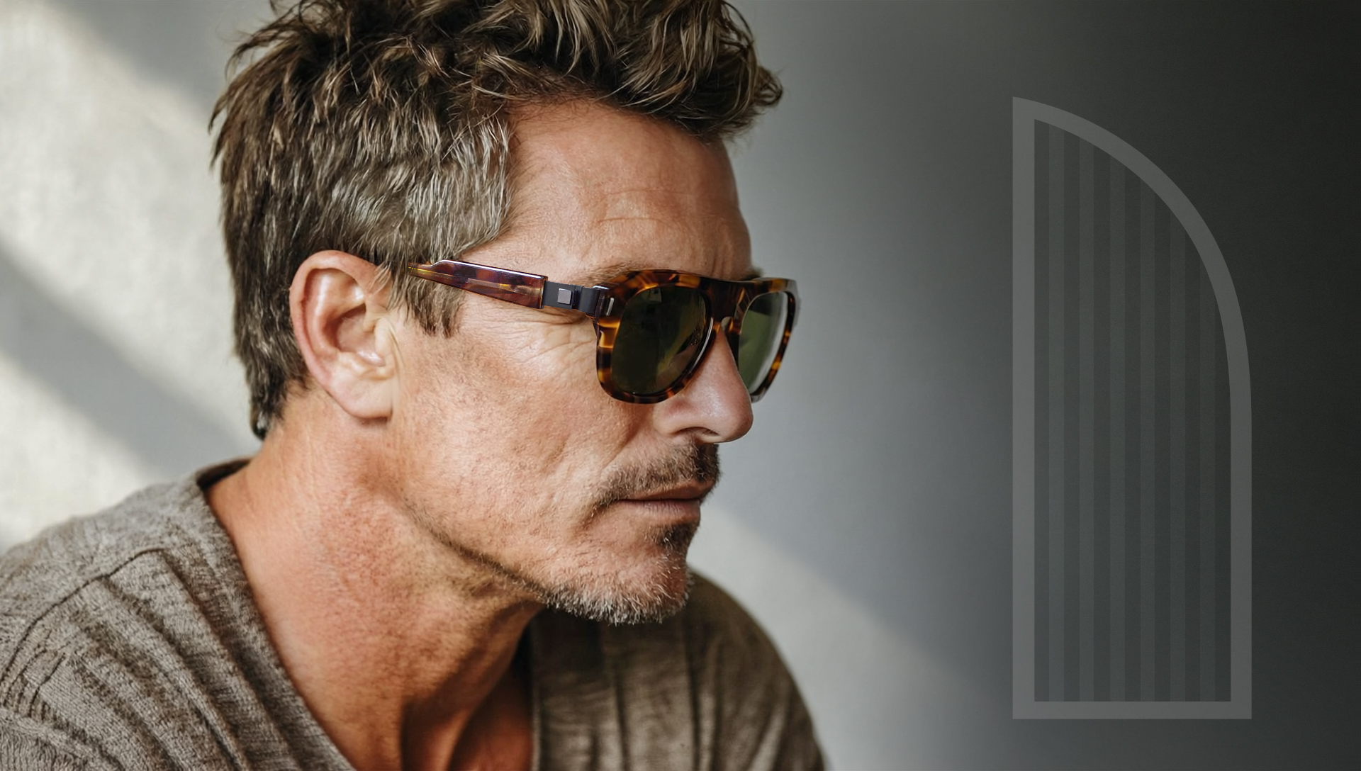 lunettes de créateur en pièce unique Lumenus